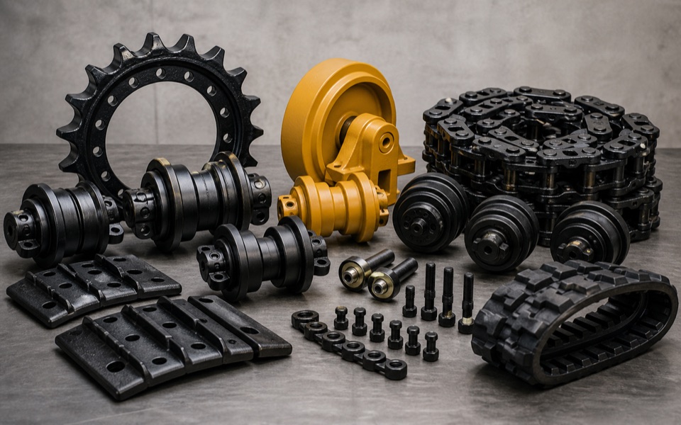 Heavy equipment Volvo parts for Garner, NC undercarriage wear items
