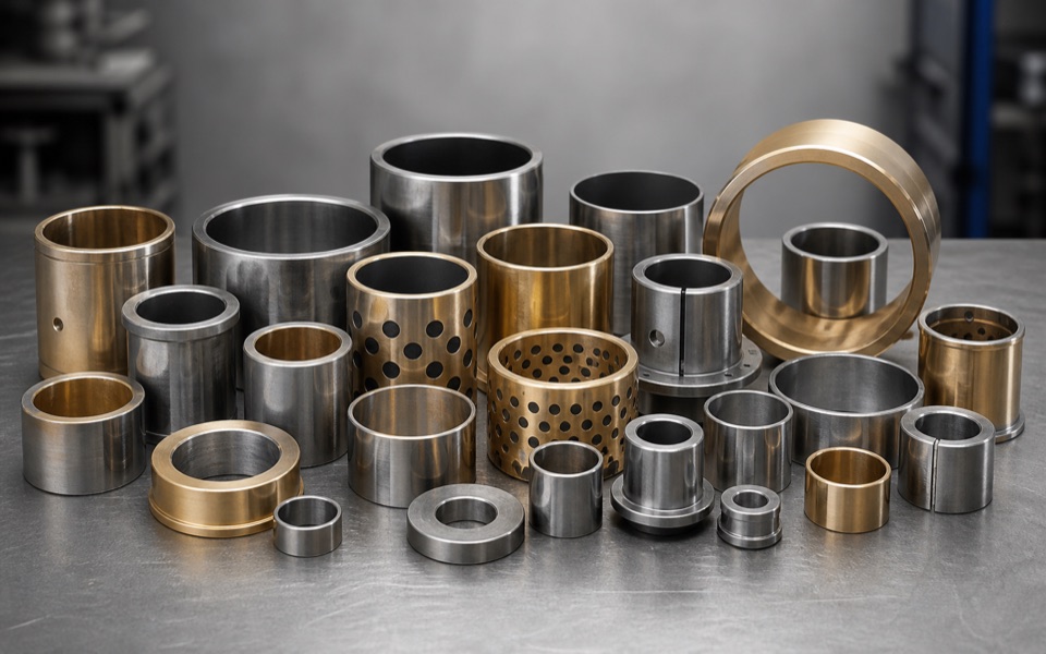 Volvo heavy equipment parts online in Raleigh for bushings used in arms, linkage points, attachments and high-wear pivot areas