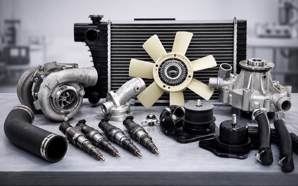 Volvo heavy machinery parts for Lillington, NC engine components and repair planning